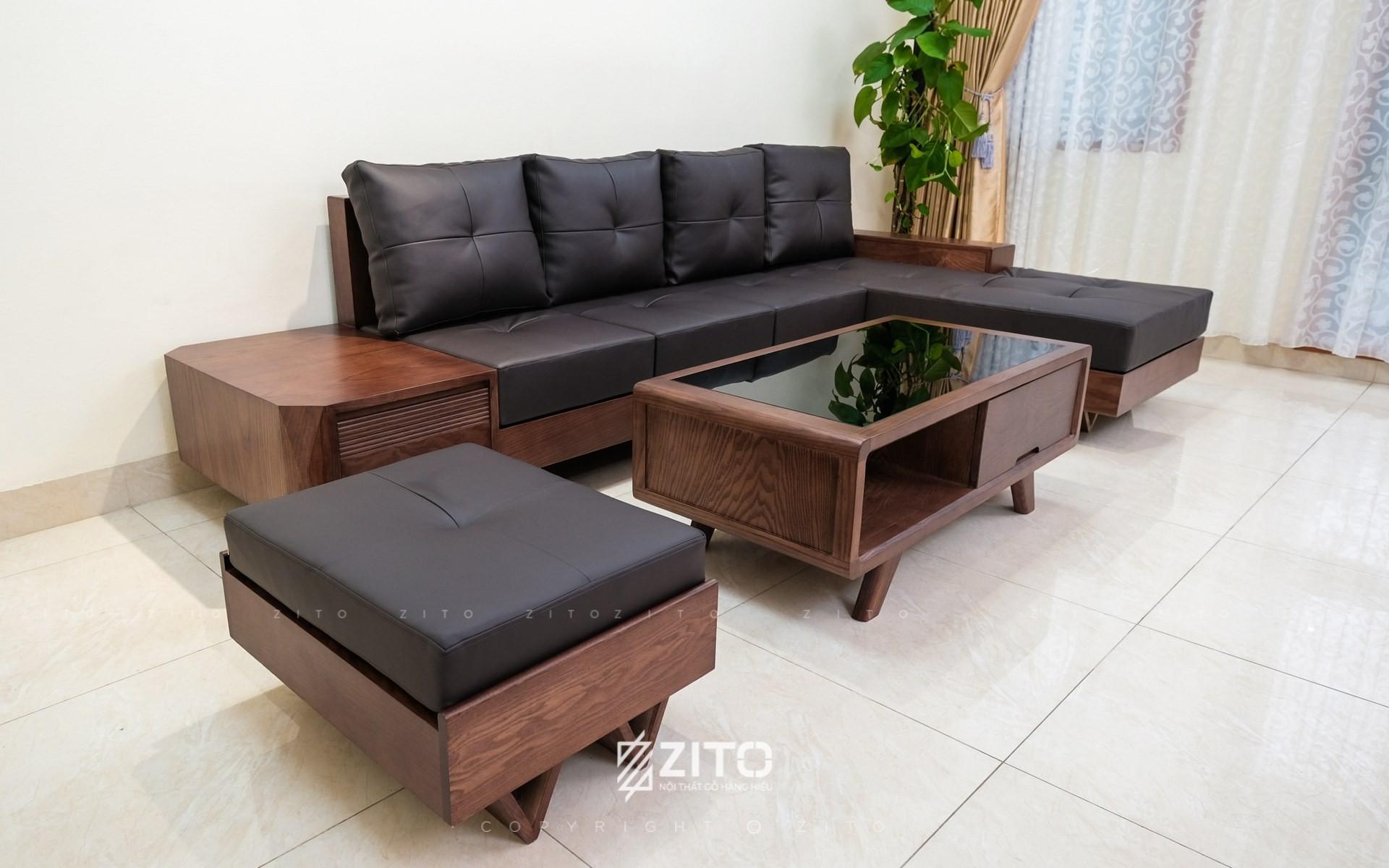 Mẫu sofa ZG 142 góc L